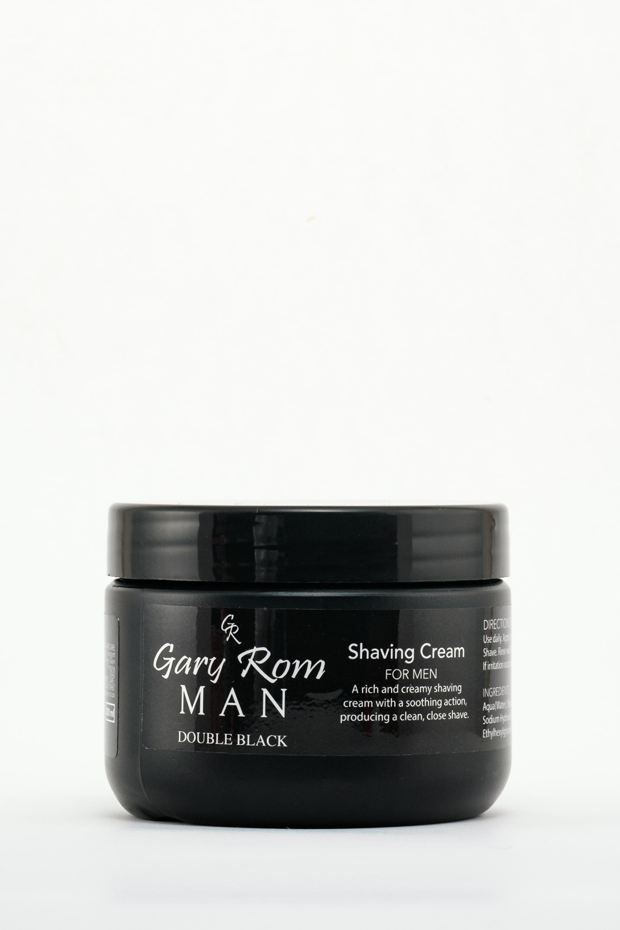 Gary Rom Man Double Black Shaving Cream