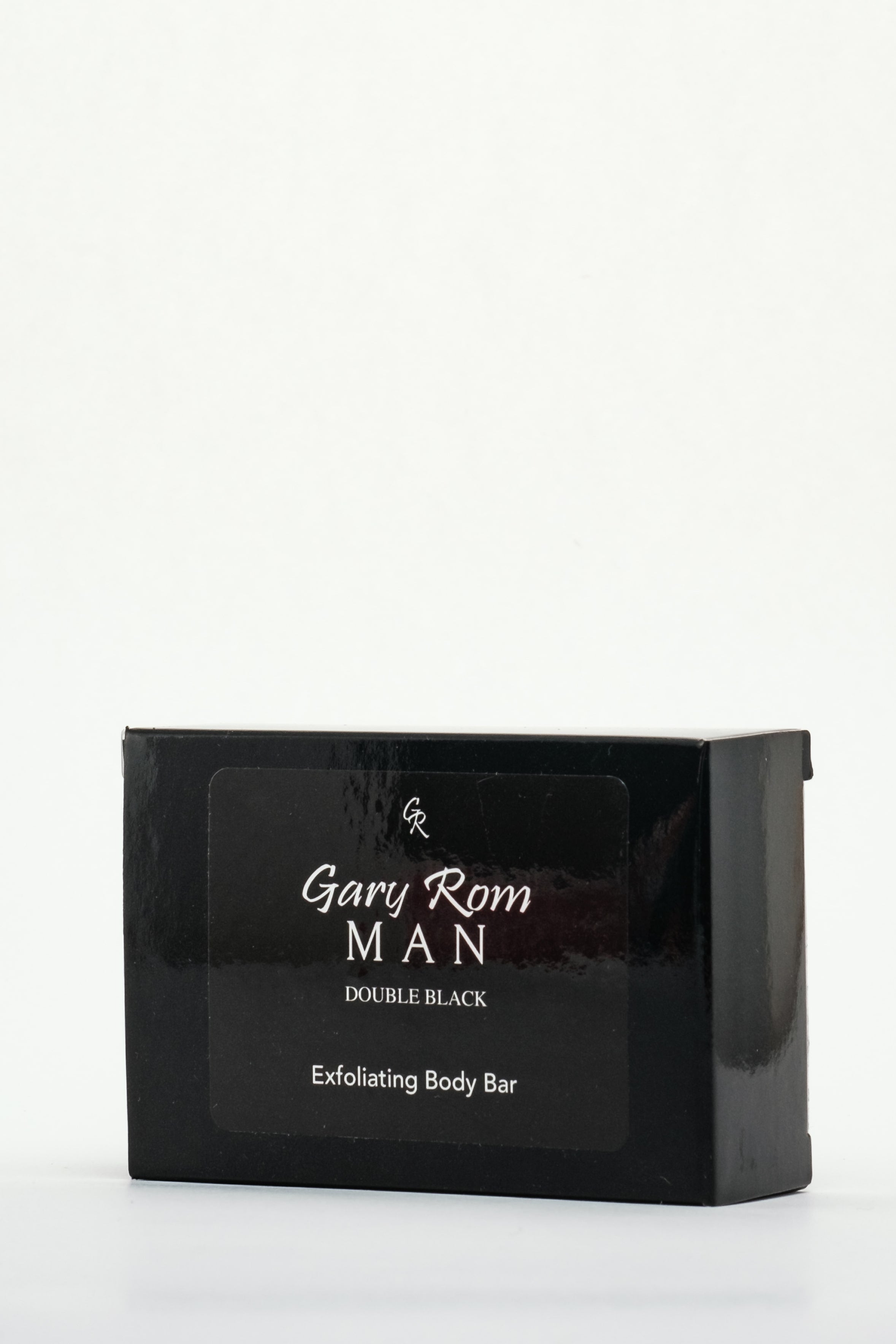 Gary Rom Man Double Black Exfoliating Bar